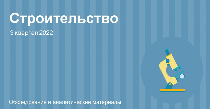 Деловая активность строительных организаций в Алтайском крае. 3 квартал 2022